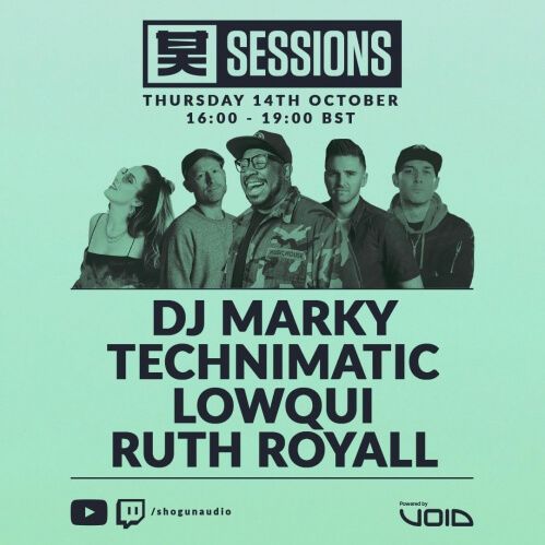Download Ruth Royall, Technimatic, LowQui, DJ Marky - Live At Shogun Sessions 009 (14-10-2021) mp3