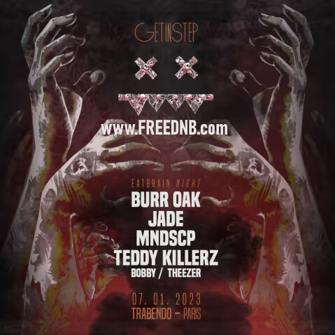 Download Teddy Killerz @ GET IN STEP x EATBRAIN, France: Trabendo Paris 07/01/2023 (DJ Set) mp3