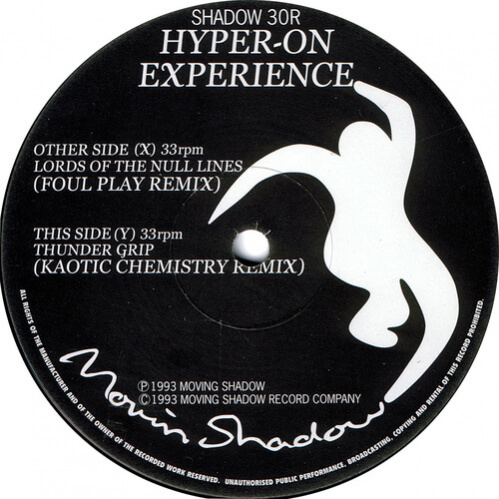 Hyper-On Experience - Lords Of The Null-Lines / Thunder Grip (Remixes)