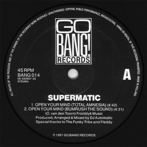 Download Supermatic - Open Your Mind / Othon mp3