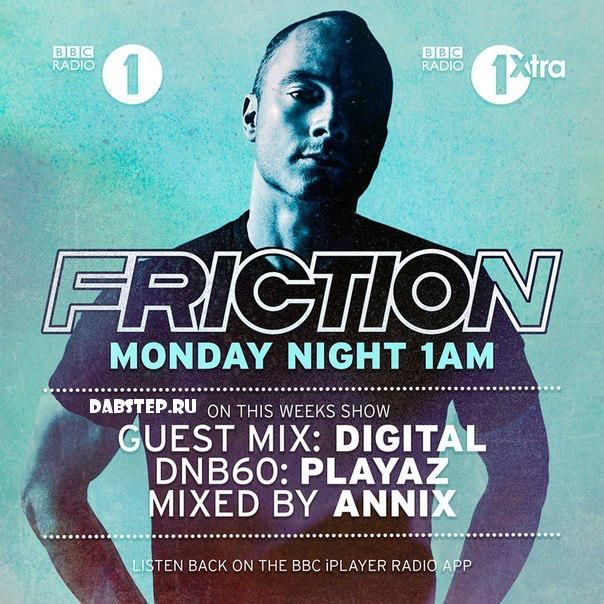 Friction - BBC Radio 1 (Digital & Annix Guest Mixes) (05-04-2016)