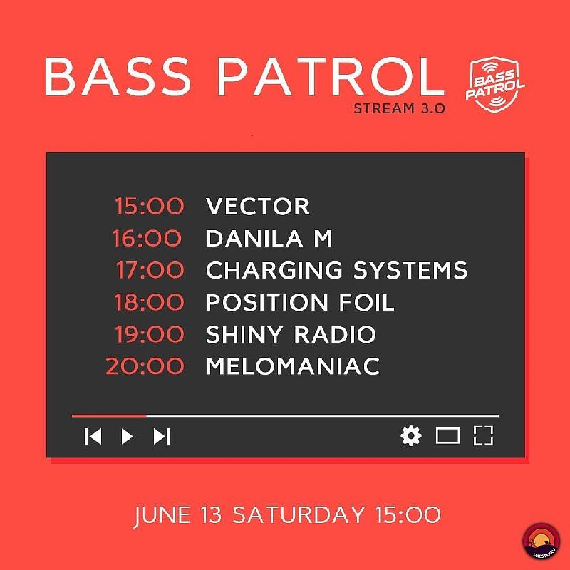 VA — BASS PATROL Stream 3.0 [13/06/2020]