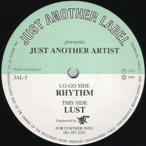 Just Another Artist - Rhythm / Lust