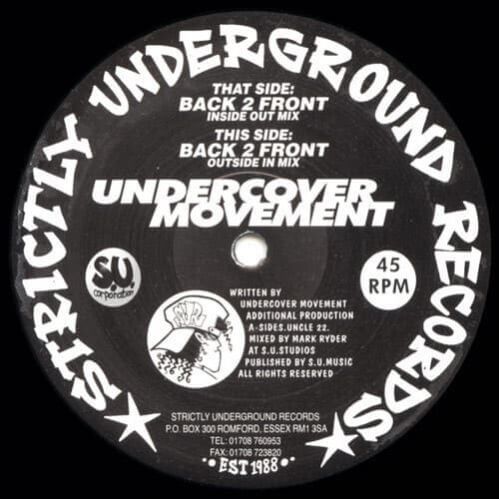 Undercover Movement - Back 2 Front