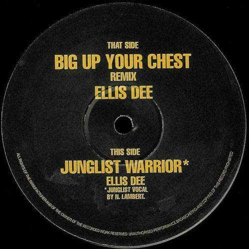 Ellis Dee - Big Up Your Chest (Remix) / Junglist Warrior