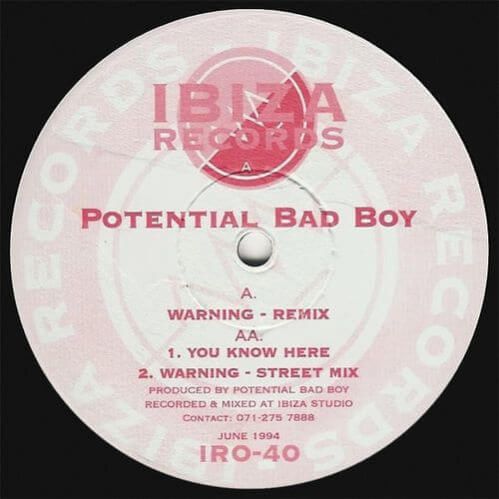 Potential Bad Boy - Warning / You Know Here