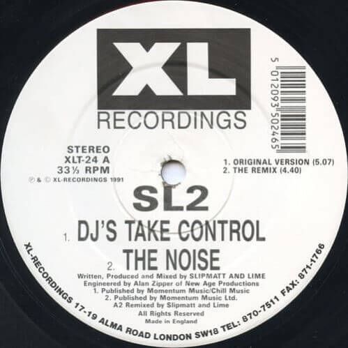 Download SL2 - DJ's Take Control / Way In My Brain / The Noise mp3