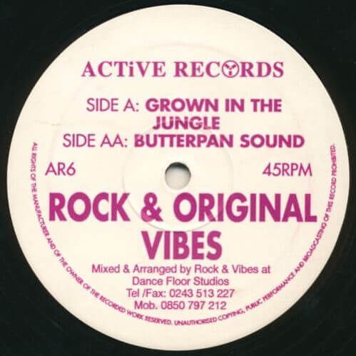 Rock & Original Vibes - Grown In The Jungle / Butterpan Sound