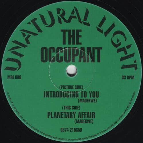 Download The Occupant - Introducing To You / Planetary Affair mp3