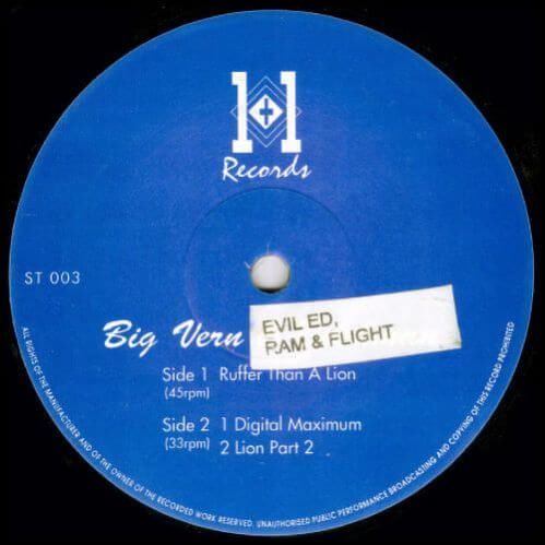 Big Vern, Evil Ed, Ram & Flight - Ruffer Than A Lion / Digital Maximum