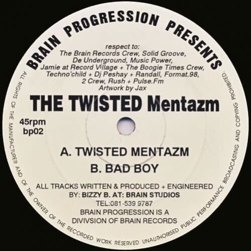 Bizzy B - The Twisted Mentazm / Bad Boy