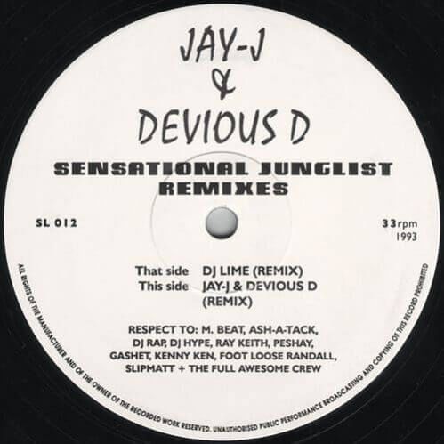 Jay-J & Devious D - Sensational Junglist Remixes