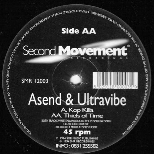 Asend & Ultravibe - Kop Killa / Thiefs Of Time