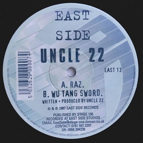 Uncle 22 - Raz / Wu Tang Sword