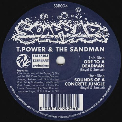 T.Power & The Sandman - Ode To A Deadman / Sounds Of A Concrete Jungle