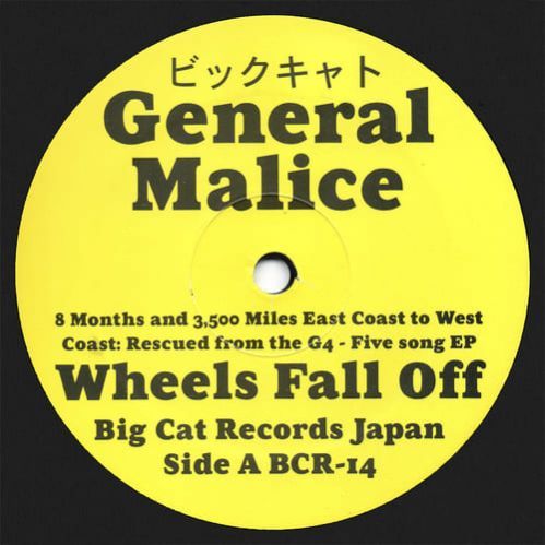General Malice - 8 Months And 3,500 Miles East Coast To West Coast
