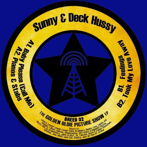 Sunny & Deck Hussy - The Golden Oldie Picture Show EP [BREED32]