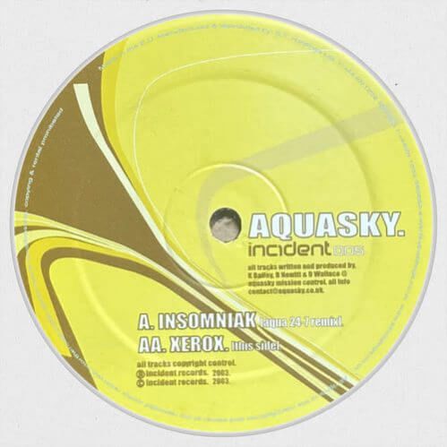 Aquasky - Insomniak (Remix) / Xerox