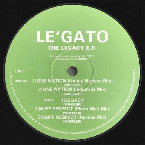 Le'Gato - The Legacy E.P.