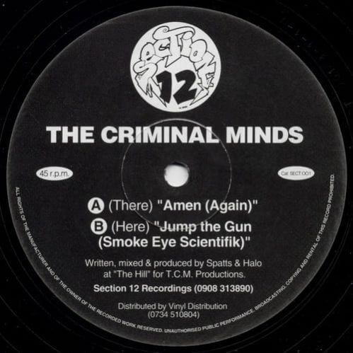 The Criminal Minds - Amen (Again) / Jump The Gun