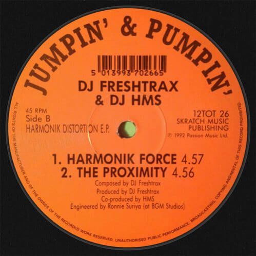 DJ Freshtrax & DJ HMS - Harmonik Distortion E.P.