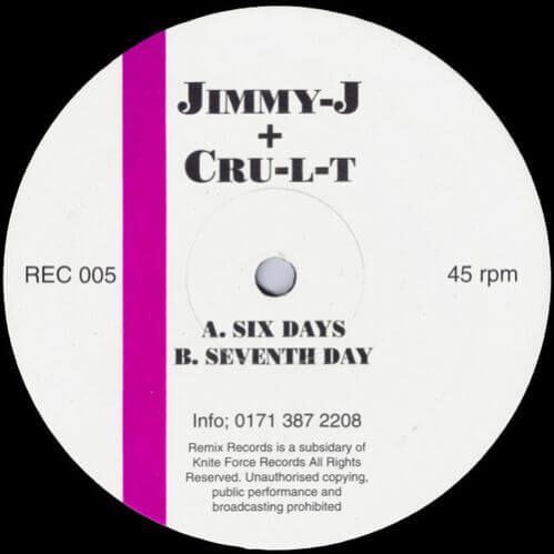Download Jimmy-J & Cru-L-T - Six Days / Seventh Day mp3