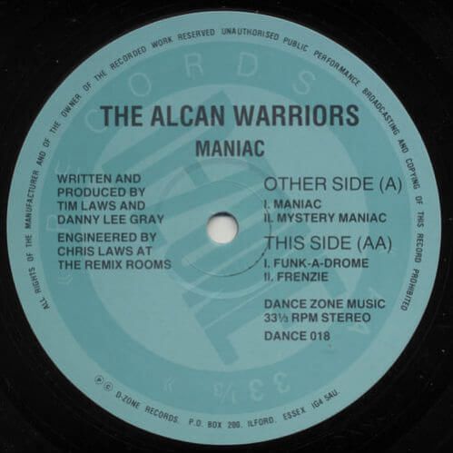 The Alcan Warriors - Maniac