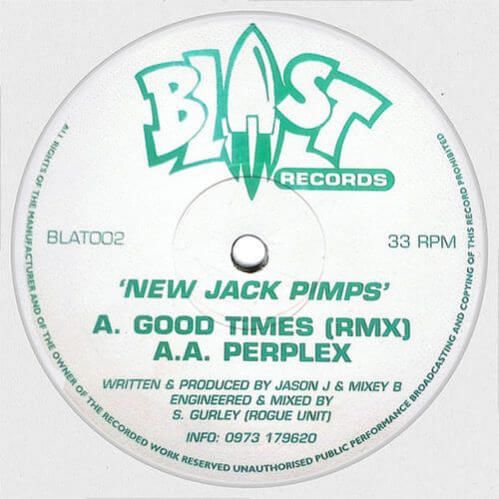 New Jack Pimps - Good Times (Remix) / Perplex
