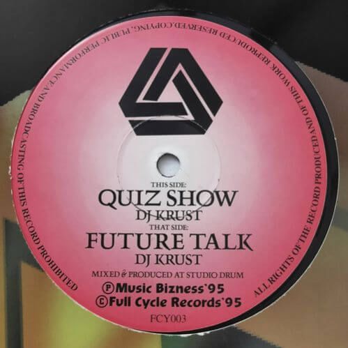 DJ Krust - Future Talk / Quiz Show