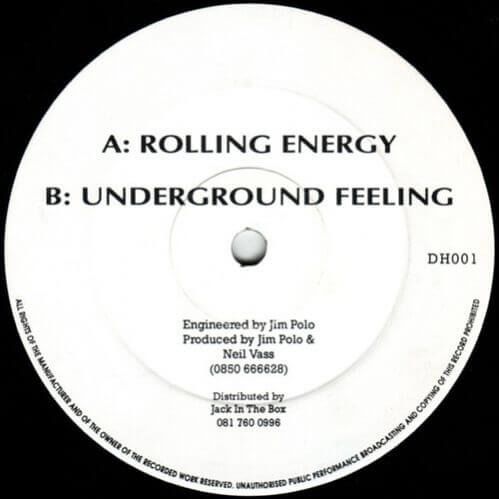 Jim Polo & Neil Vass - Rolling Energy / Underground Feeling