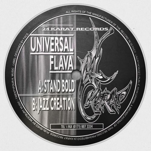 Universal Flava - Stand Bold / Jazz Creation