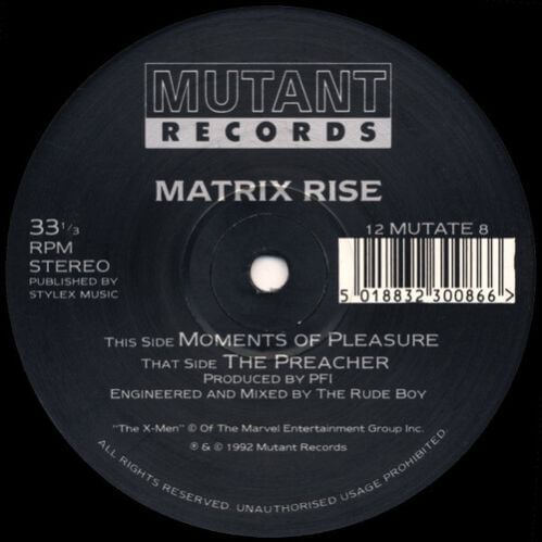 Matrix Rise - The Preacher / Moments Of Pleasure