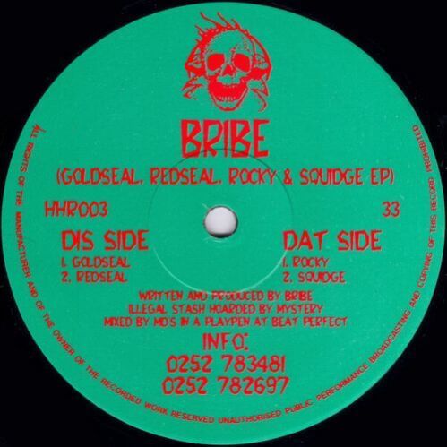 Bribe - Goldseal, Redseal, Rocky & Squidge EP
