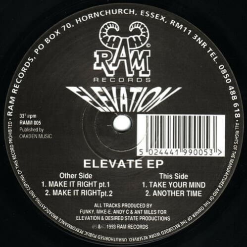 Elevation - Elevate EP [RАММ005]