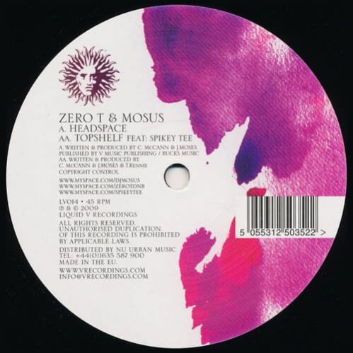 Zero T & Mosus - Headspace / Topshelf