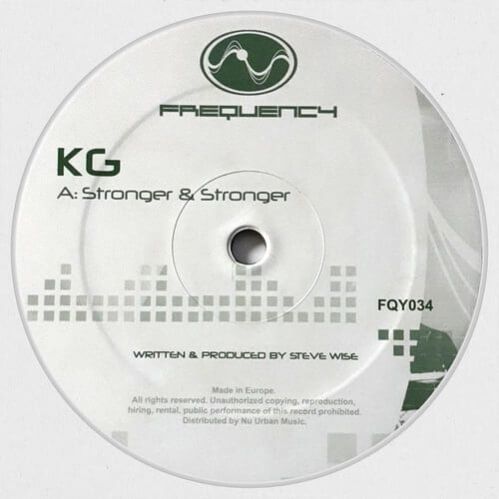 KG - Stronger & Stronger / Textures & Sound