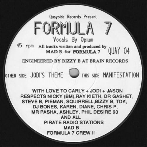 Formula 7 - Jodi's Theme / Manifestation