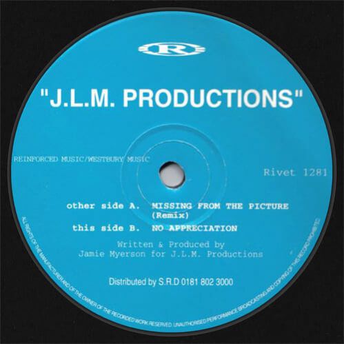 J.L.M. Productions - Missing From The Picture (Remix) / No Appreciation