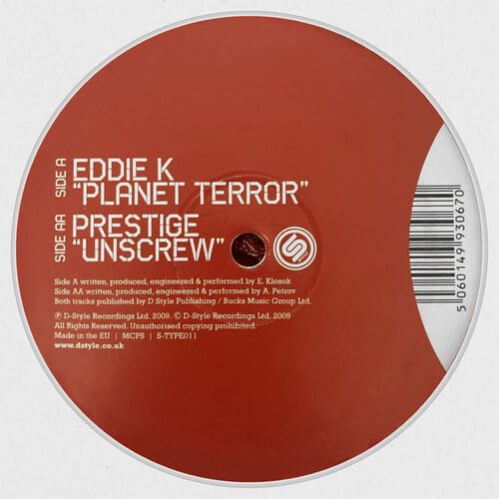 Eddie K / Prestige - Planet Terror / Unscrew