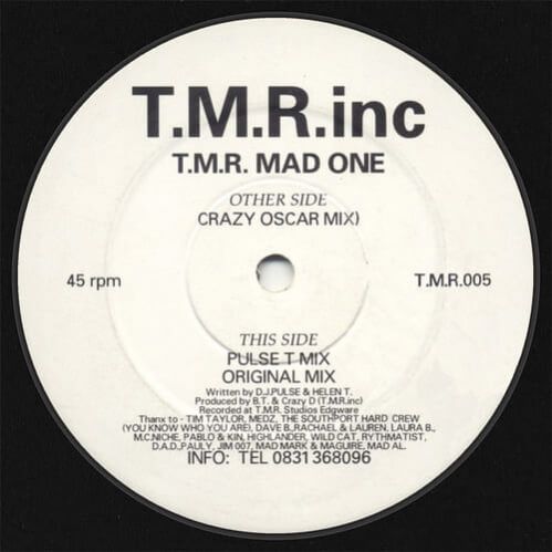 T.M.R.inc - T.M.R. Mad One