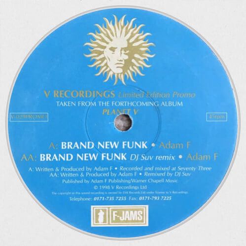 Adam F - Brand New Funk