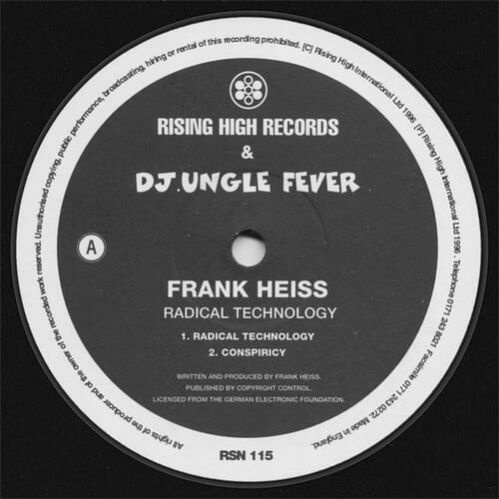 Frank Heiss - Radical Technology