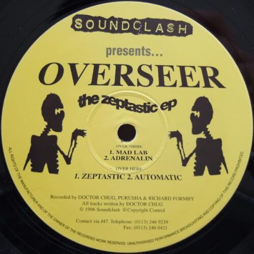 Overseer - The Zeptastic EP (SOUND007)