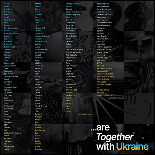 Download VA - Together With Ukraine 2022 Album (Drum & Bass 136 Tracks) mp3