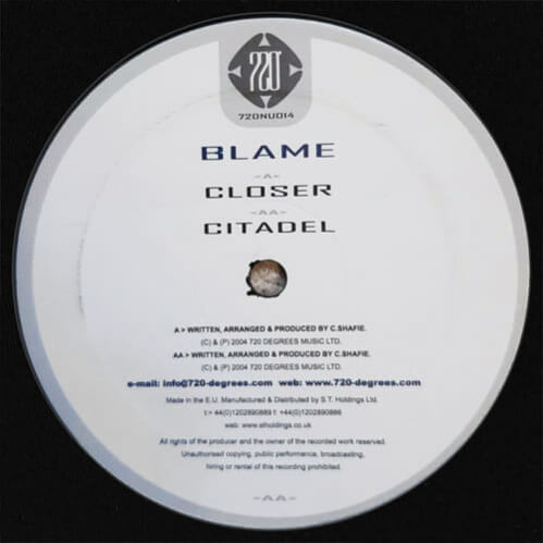 Blame - Closer / Citadel