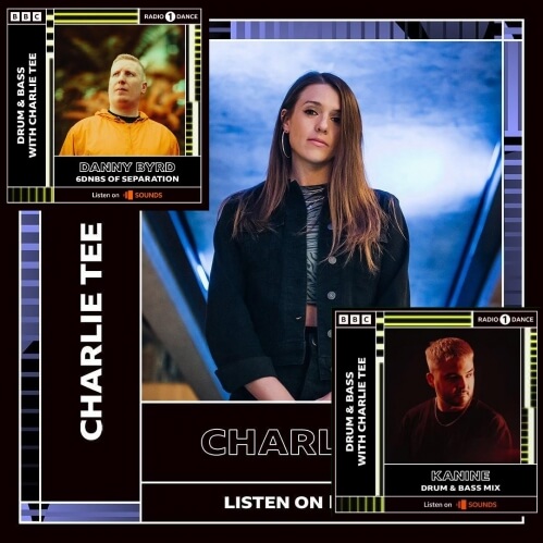 Charlie Tee - BBC Radio 1 (Danny Byrd, Kanine Guest Mix) (08-10-2022)
