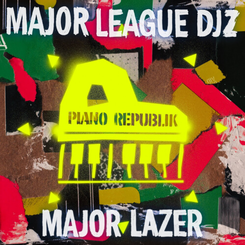 Major Lazer, Major League DJz - Piano Republik (Extended LP) (MAD591E)