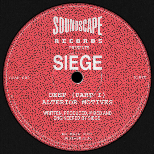 Siege - Deep Part I / Alterior Motives