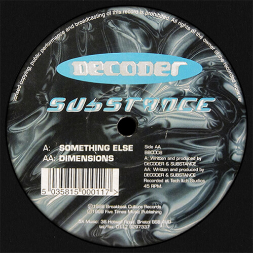 Decoder & Substance - Something Else / Dimensions