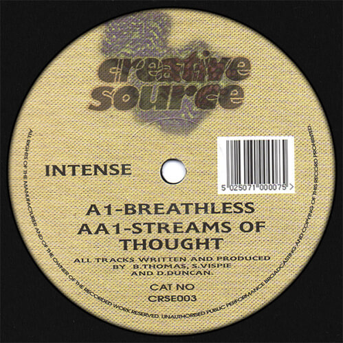 Intense - Breathless / Streams Of Thought